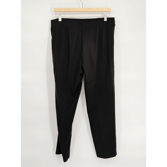 DKNY Black Stretch Pull On Comfort Fit Pants Women's Size XL Casual Everyday - Picture 6 of 10